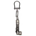 MFH - 28220E Schlüsselanhänger, Taschenlampe, silber