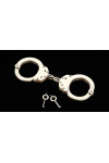 ALCYON - Handschellen Nr. 5030-X Drehgelenk Schlüsselloch beidseitig vernickelt