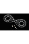 ALCYON - Handschellen Nr. 5030-XB Drehgelenk Schlüsselloch beidseitig schwarz