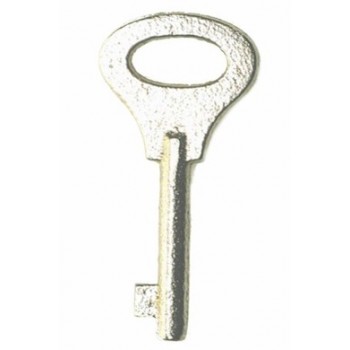 CLEJUSO - Ersatzschlüssel Vollschlüssel für Handschellentyp Nr.12 - E/S12