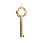 ZAK Tool - ZT50 Handschellen Schlüssel Ersatzschlüssel vergoldet Gold